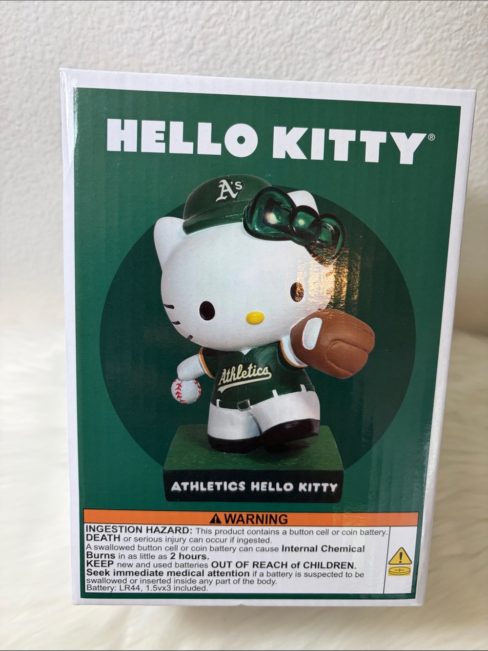 NIB Hello Kitty Oakland Athletics Figure